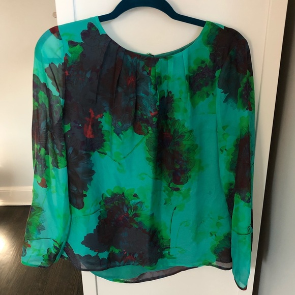 J. Crew Tops - J.Crew Floral Blouse